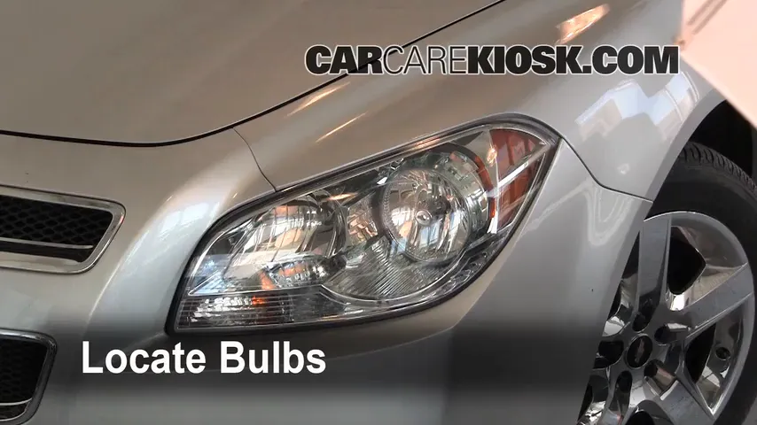 2010 Chevrolet Malibu LT 2.4L 4 Cyl. Luces Luz de estacionamiento (reemplazar foco)